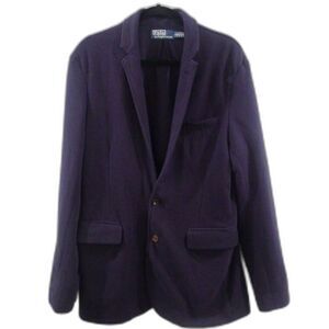 Polo Ralph Lauren Blue Label Cotton Moleskin Blazer - Navy L